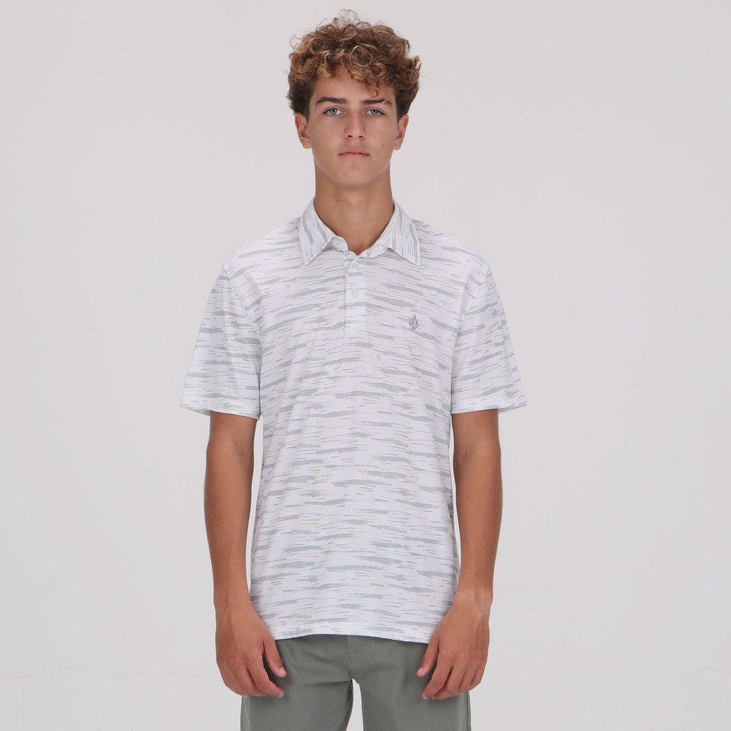 VOLCOM - MPL VINNIE SHORT SLEEVE POLO WHITE