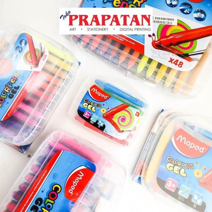 

MAPED GEL CRAYON COLORPEPS 6/10 COLOR