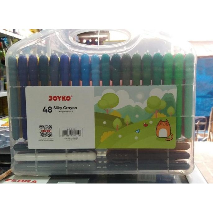 

JOYKO KRAYON HALUS / SILKY CRAYON SLC-A-48 48WARNA MURAH