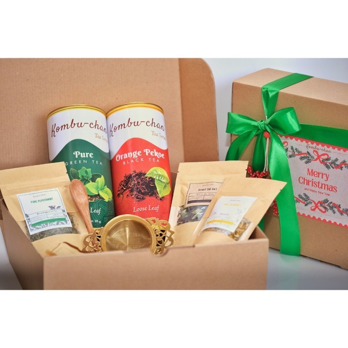

Hampers Parcel Natal Tea Gift Set Murah Premium Dengan Kartu Ucapan