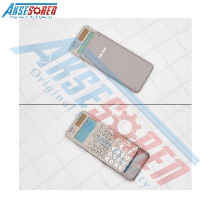 

Aksesoren Kalkulator Joyko [CC-61] / Calculator Ilmiah Scientific 417 Functions / Check Correct Alat Hitung Jualan Matematika Cos Sin Lengkap LT