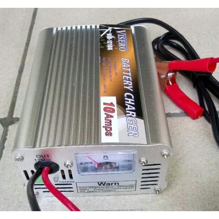 CHARGER AKI MOBIL CAS AKI MOBIL MOTOR SMART FAST CHARGER 10A