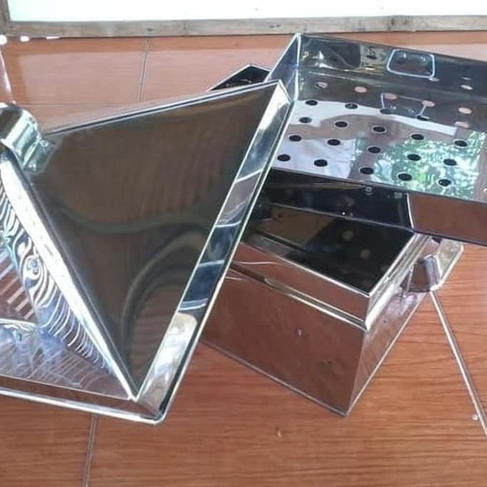 KUKUSAN / KLAKAT STEAMER KOTAK UK.45 CM STAINLESS