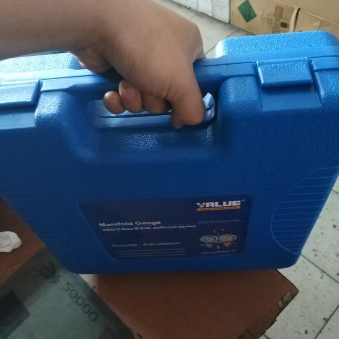 Testing Manifold Ac Double R22 Value + Box + Selang Original Dan Terlaris