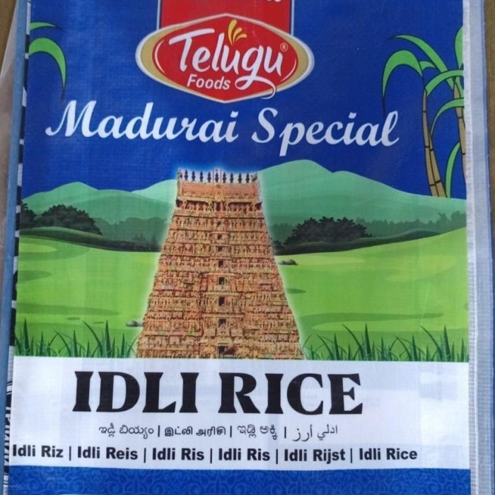 

Kualitas terbaik] TELUGU FOODS ( MADURAI SPECIAL ) IDLY RICE 4.54 KG