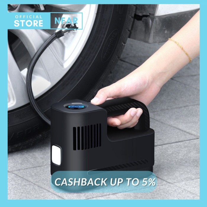 TERBARU Pompa Angin Elektrik Ban Mobil Portable Pump Air Pompa Angin Mobil