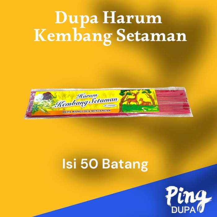*:*:*:*:*] Dupa Harum kembang Setaman Cap Dua Menjangan Isi 50 Batang