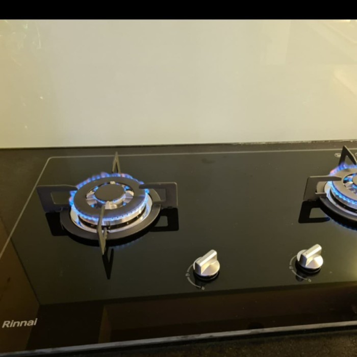 Kompor Gas Tanam Rinnai Rb-712(Gb)Rinai Rb712Ngb/2 Tungku