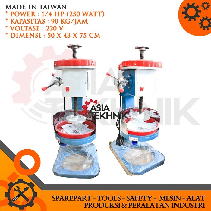 Mesin serut es batu listrik Ice shaver elektrik Taiwan