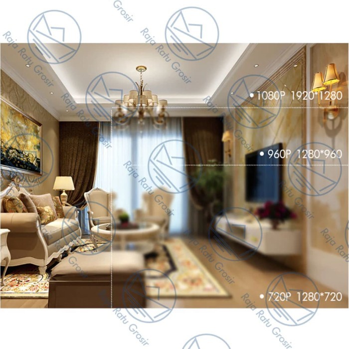 Paket Cctv Nvr Kit 4 Kamera (Kamera Cctv Full Wireless) / Ip Cam Cctv