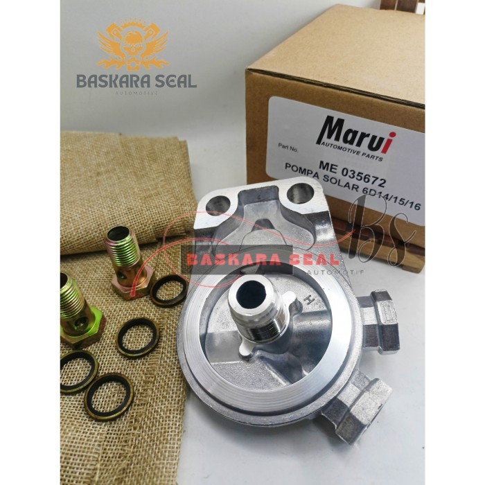 Gercep Braket Head Fuel Filter Mitsubishi Fuso Fighter Ps190 6D14 6D15 6D16