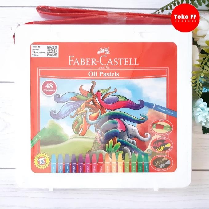 

FABER CASTELL CRAYON HEXAGONAL OIL PASTEL 48 WARNA