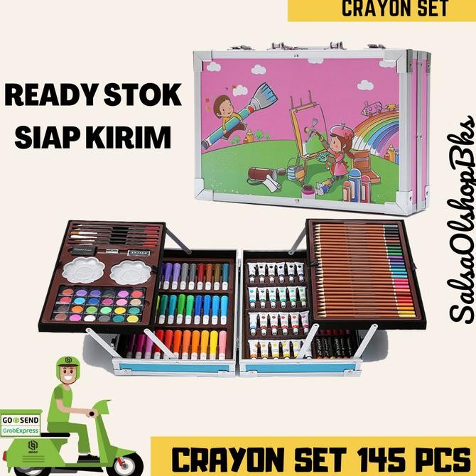 

CRAYON SET 145 PCS MODEL KOPER | CRAYON SET 145 PCS MODEL BARU