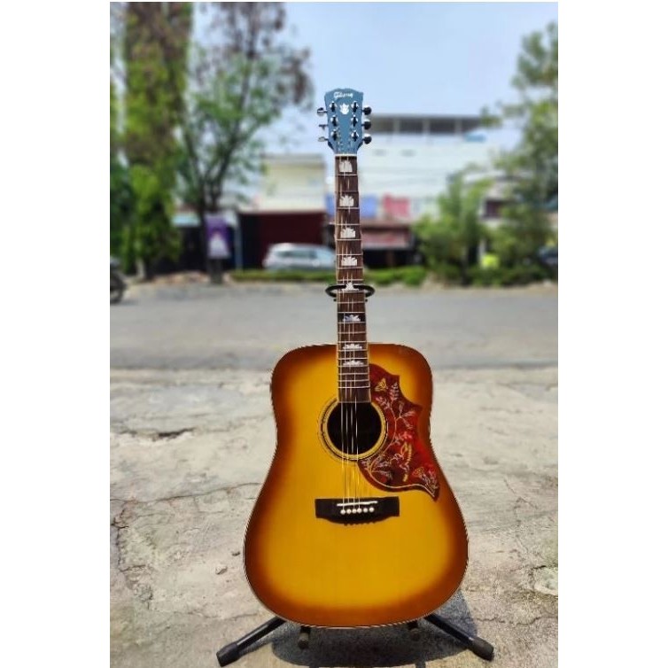 GITAR AKUSTIK ELEKTRIK GIBSON HUMMINGBIRD FULL SPEK