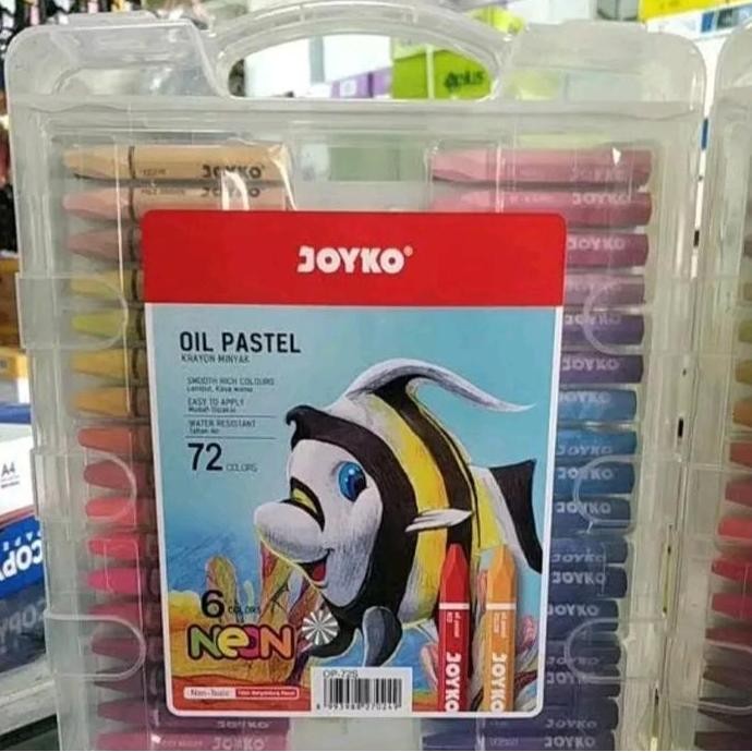 

MURAH KRAYON, CRAYON JOYKO ISI 72 WARNA