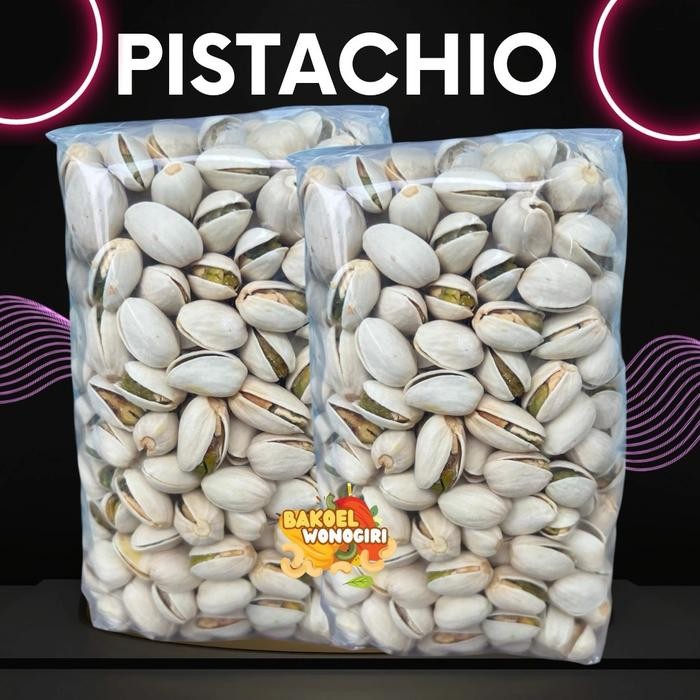 

( 1 kg ) Pistachio kacang ketawa kacang arab kacang pistachio siap makan kacang fistik