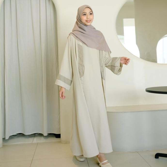 Lozy Hijab - Faaza Abaya Set (Gamis Abaya Umroh Outer Syari)