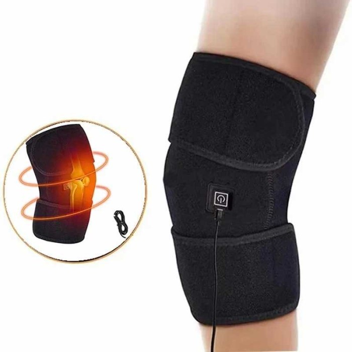PROMO  SALE TERLARIS DEKER KAKI DECKER LUTUT TERAPI KESEHATAN PEMANAS ELEKTRIK KNEE PAD HEATING