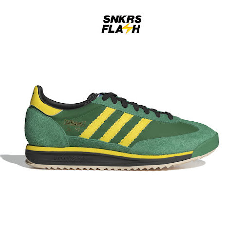 ADIDAS Sl 72 Rs Green Yellow Sepatu Sneakers Pria - IG2133 - Size 45.3