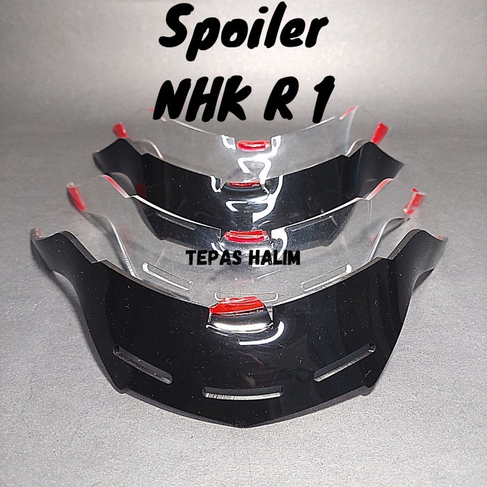 TERBARU SPOILER HELM NHK R1 / SPOILER HELM NHK / SPOILER NHK R1 / SPOILER NHK/