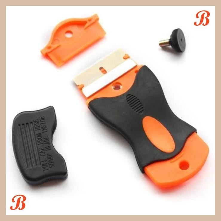 

| YZA | PISAU PENGUPAS STIKER CAR SCRAPER KNIFE CUTTER CUTTING STIKER MOBIL