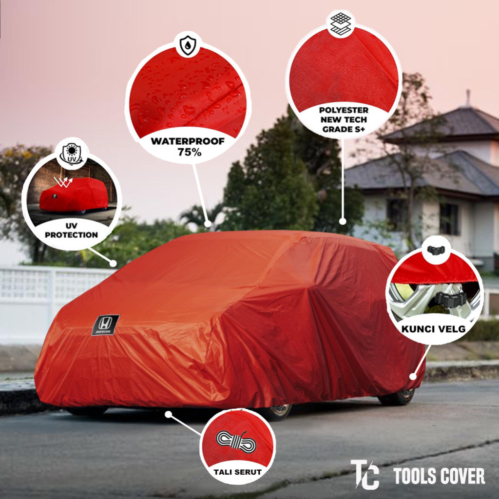 Sarung Mobil Brio Satya RS 2023 Cover Mobil Brio Satya RS 2023 Selimut Penutup Mobil Brio Satya