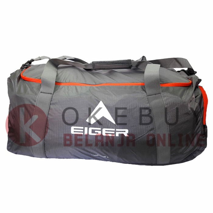 Tas Lipat Eiger 5345 GREY Travel Bag/Duffel Bag/Tas Pakaian