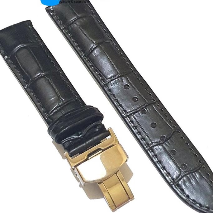 Trap Tali Jam Tangan Ulit Butterfly Veranda Hitam Colat