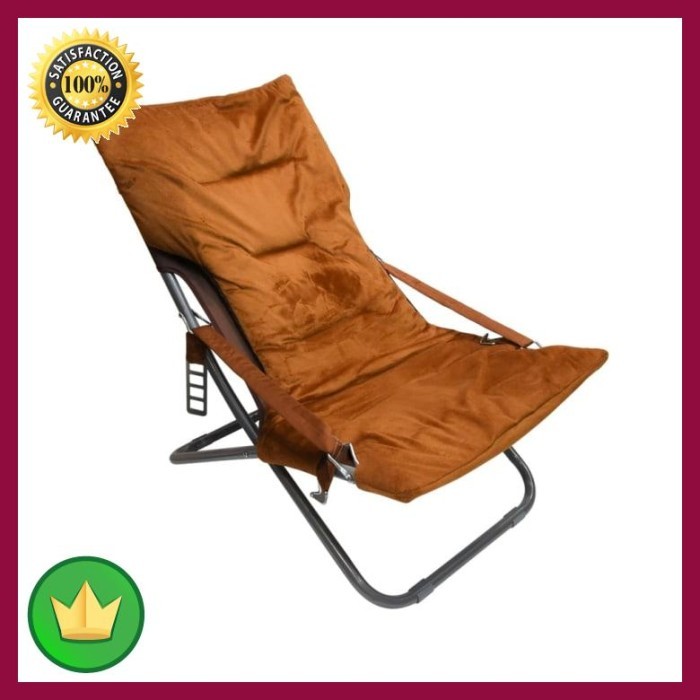 Sunny Kursi Santai Lipat - Cokelat