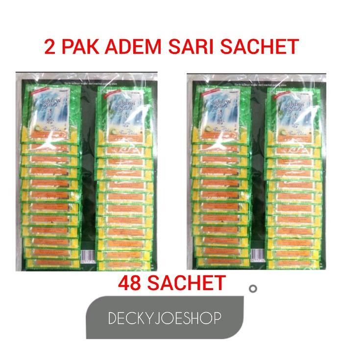 

Adem sari sachet 2 pak ( 48sachet )