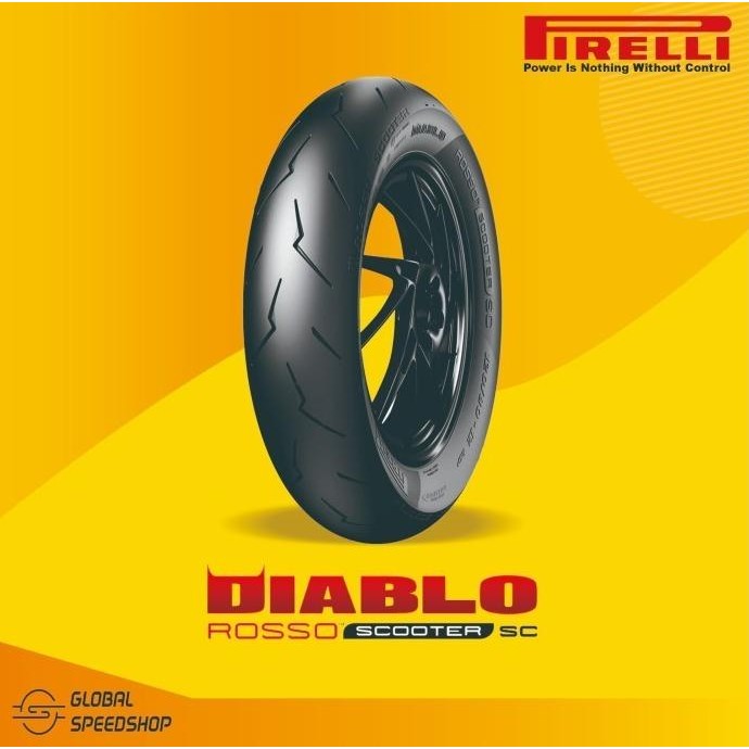Ban Pirelli Diablo Rosso Scooter Sc 140/70 Ring 14 Soft Compound