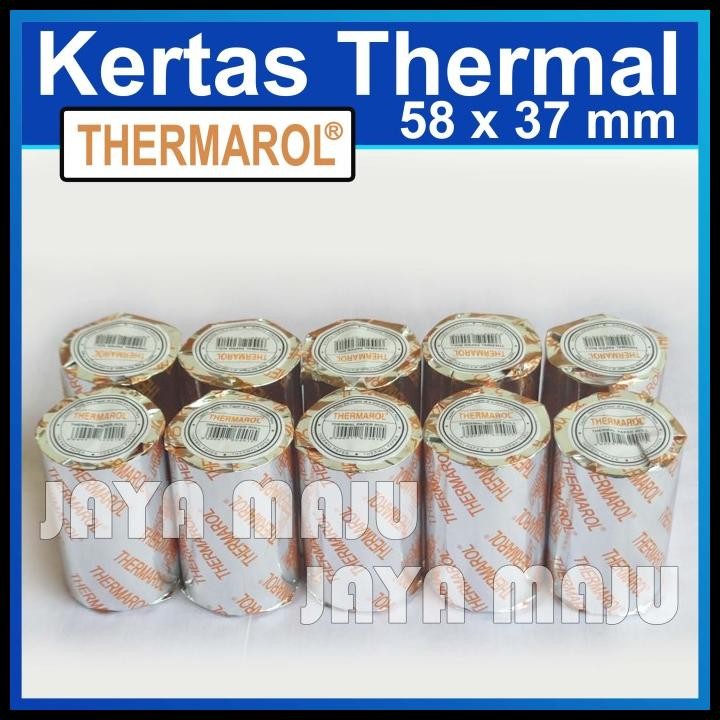 

Terlaris Kertas Struk Thermarol 58 X 37 Mm Untuk Printer Bluetooth Good Quality