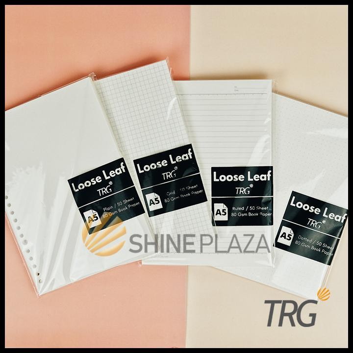 

Terlaris Isi Loose Leaf A5 Trg - Isi Binder A5 Dot Grid Plain Ruled Trg Good Quality