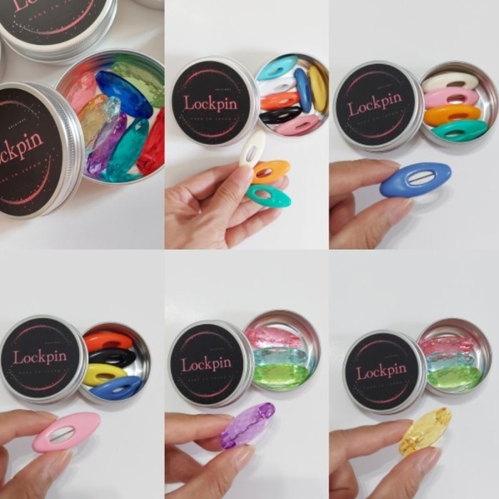 PENITI LOCKPIN ORIGINAL MADE IN JAPAN ANTI KARAT KUAT JEWEL PIGEON / PENITI PIN HIJAB