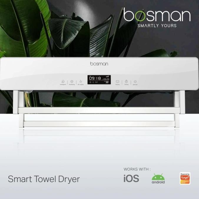 Bosman Smart Towel Dryer Towel Warmer UV Sterilizer Smart Home