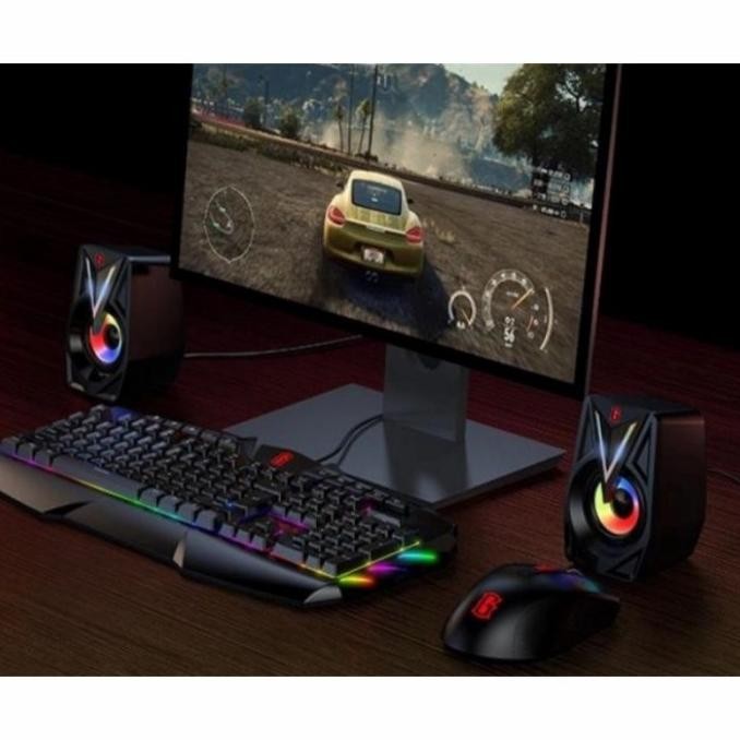SPEAKER VIVAN GAMEN GS1 SPEAKER KOMPUTER SPEKAER LAPTOP SPEAKER GAMING