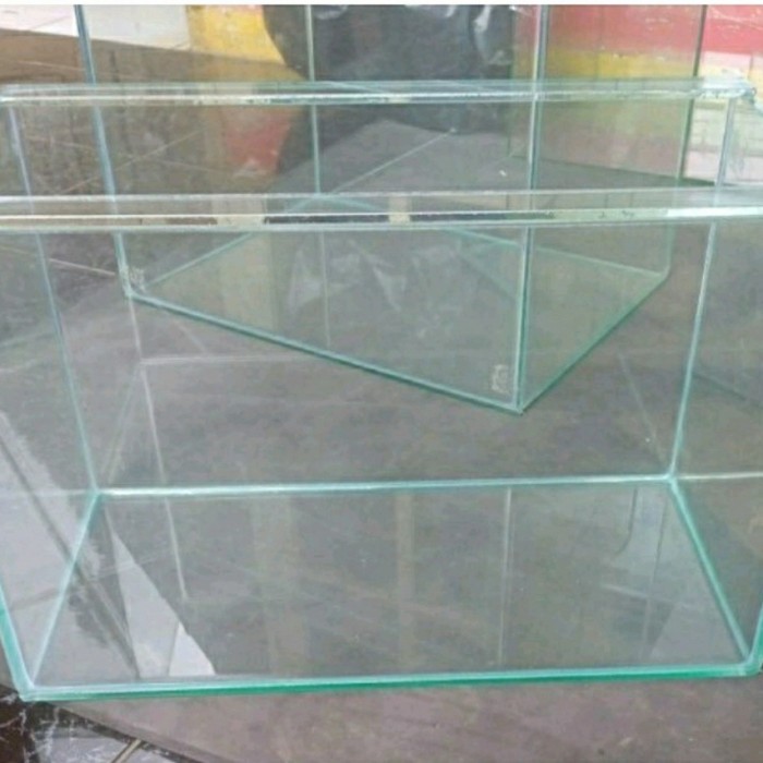 OBRAL aquarium 40x20x25 aquarium channa akuarium polos aquarium kaca
