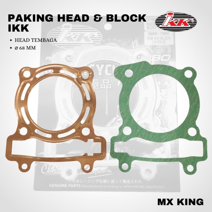 Paking block head Mx mx king 68mm IKK