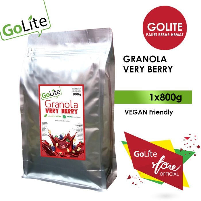 

Golite Granola Very Bery 800Gr