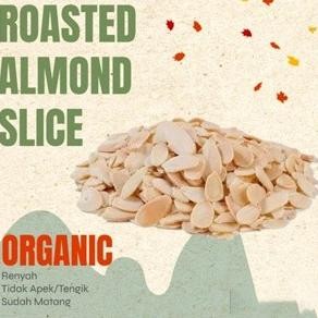 

Roasted Almond Sliced ( Irisan Kacang Almond Panggang ) Berkualitas