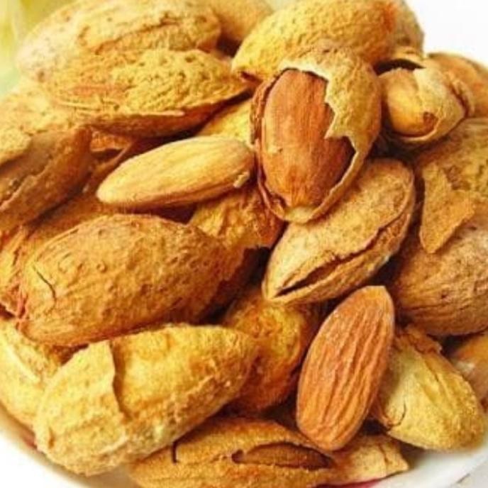 

kacang almond panggang 250gr / kacang almon / kacang kulit cangkang Berkualitas