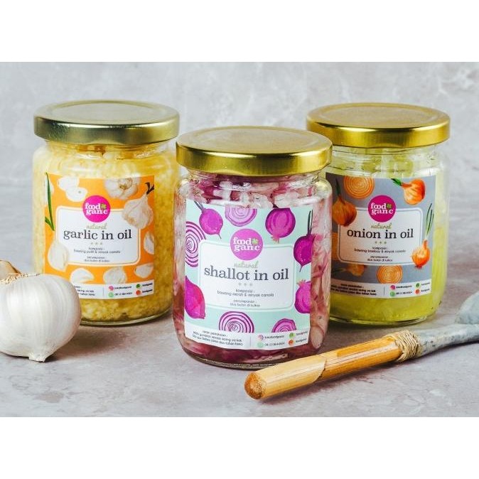 

SET KACA CANOLA MINCED GARLIC SHALLOT ONION OIL BAWANG PUTIH MINYAK ORIGINAL