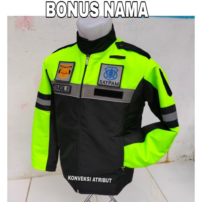 Terbaru Jaket Satpam Security Anti Air Terlaris