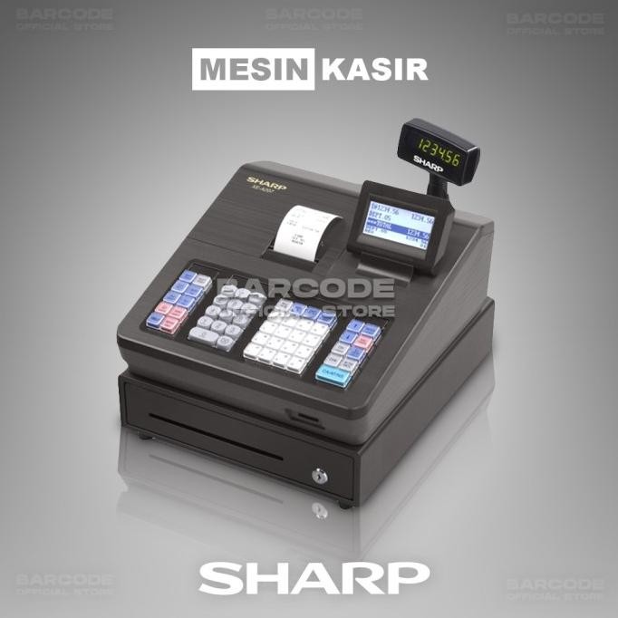 CASH REGISTER SHARP XE-A207B - MESIN KASIR SHARP 207 HITAM