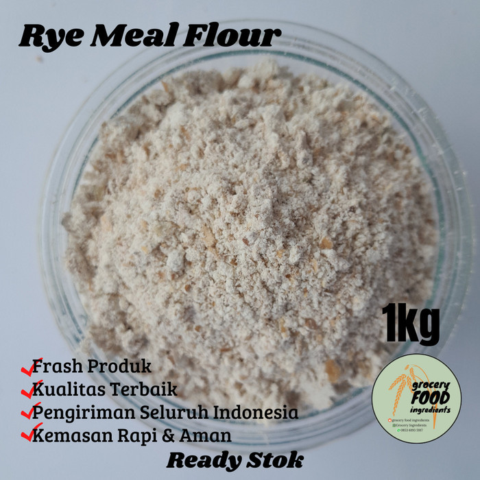 

RYE MEAL FLOUR OF GERMANY/ TEPUNG GANDUM DARI JERMAN - 1KG