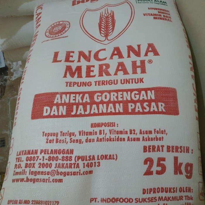 

LENCANA MERAH 25KG