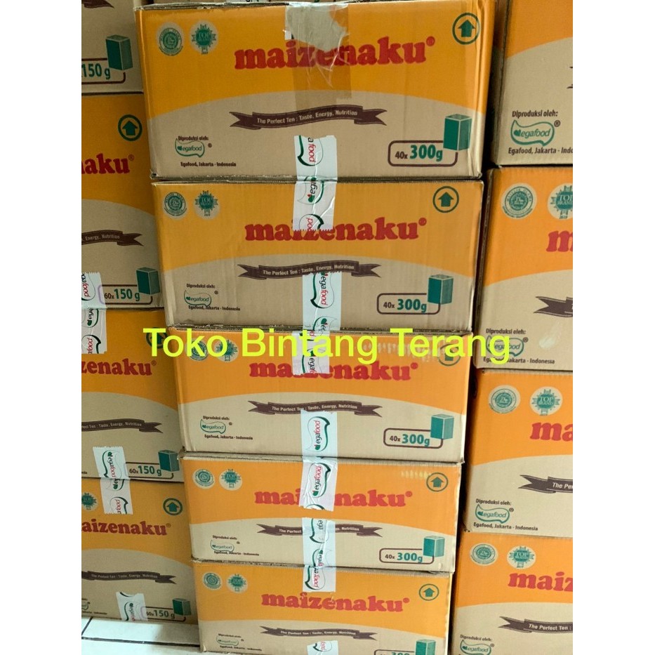 

TEPUNG MAIZENA MAIZENAKU CORN STARCH 40 PACK X 300GR GRAM 1 DUS KARTON