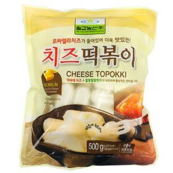 

CHIL KAB CHESEE TTEOKPOKKI , TOPOKKI RASA KEJU 500 GRAM