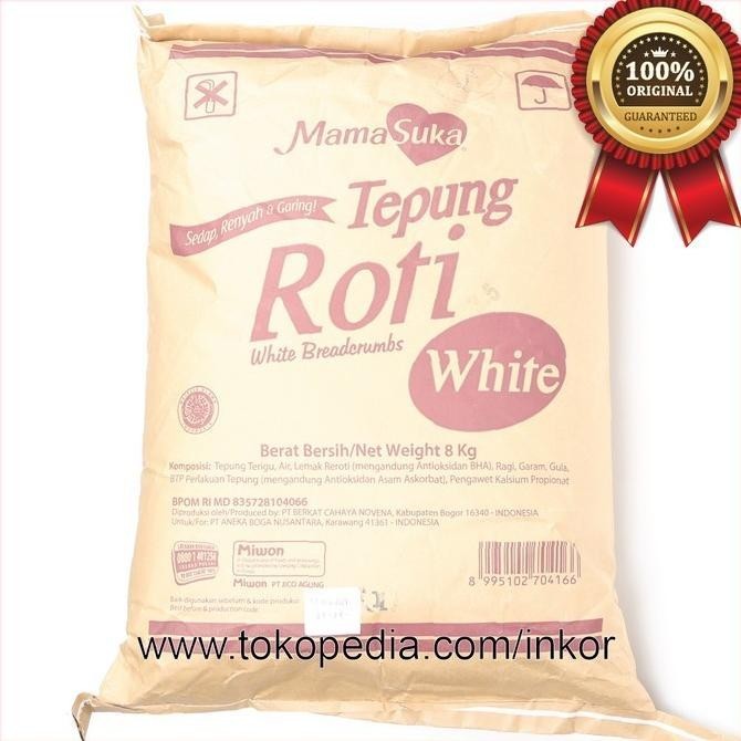 

BEST SELLER MAMASUKA TEPUNG ROTI WHITE BREADCRUMB SEDAP RENYAH GARING