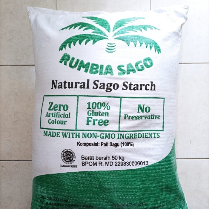 

TEPUNG SAGU RUMBIA 50 KG KARUNG (INDUSTRI/PRODUSEN/UMKM)